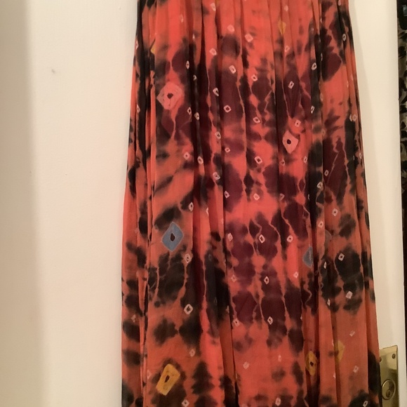 BOHO tie dye patterned “hippy style” drawstring lined skirt - Picture 8 of 11